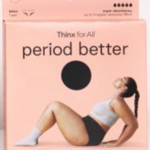 NEW! THINX FOR ALL PERIOD SUPER ABSORBENCY SIZE EXTRA LARGE - Picture 1 of 11